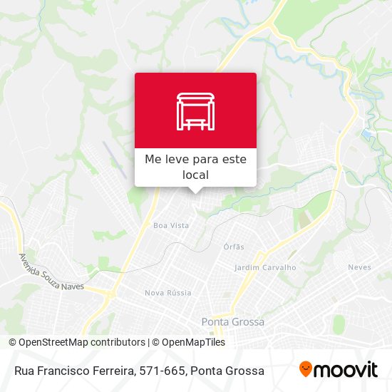 Rua Francisco Ferreira, 571-665 mapa