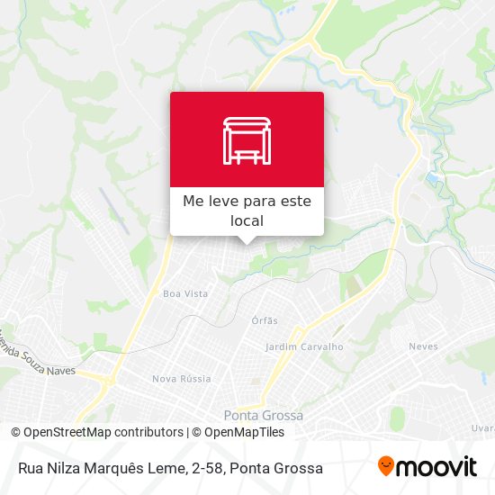 Rua Nilza Marquês Leme, 2-58 mapa
