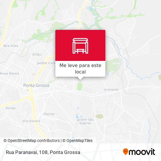 Rua Paranavaí, 108 mapa