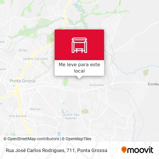 Rua José Carlos Rodrigues, 711 mapa