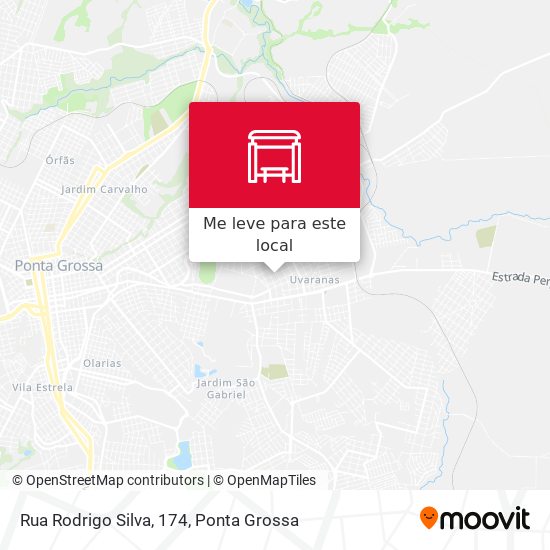 Rua Rodrigo Silva, 174 mapa