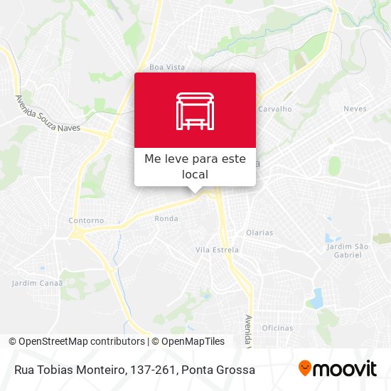Rua Tobias Monteiro, 137-261 mapa