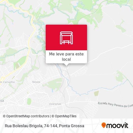 Rua Boleslau Brigola, 74-144 mapa
