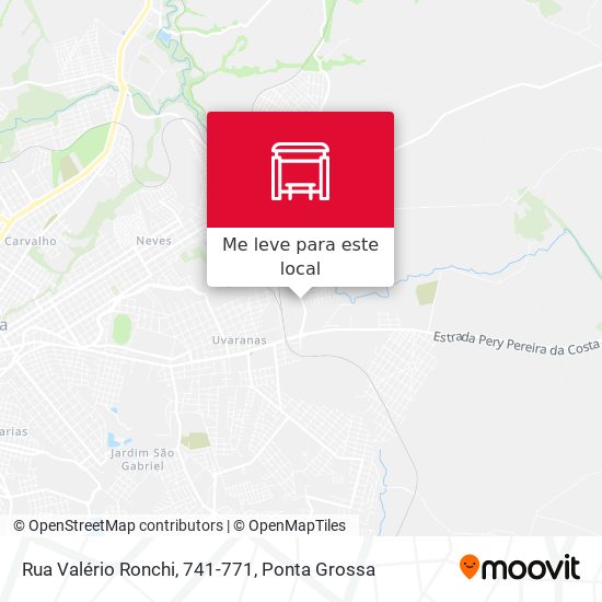 Rua Valério Ronchi, 741-771 mapa