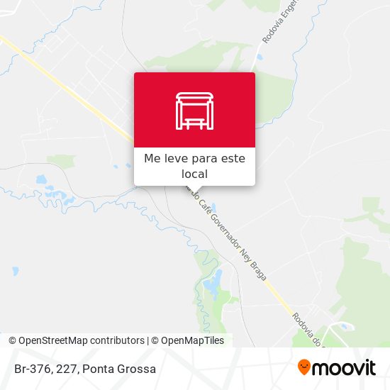 Br-376, 227 mapa