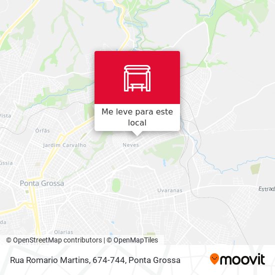 Rua Romario Martins, 674-744 mapa