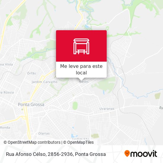 Rua Afonso Célso, 2856-2936 mapa