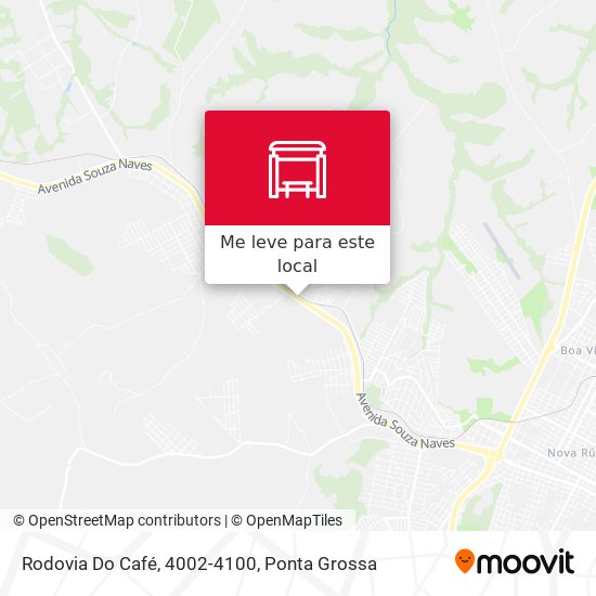 Rodovia Do Café, 4002-4100 mapa