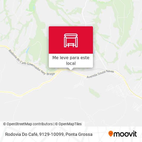 Rodovia Do Café, 9129-10099 mapa