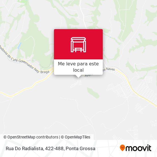 Rua Do Radialista, 422-488 mapa