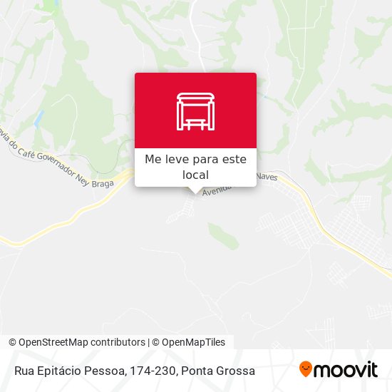 Rua Epitácio Pessoa, 174-230 mapa
