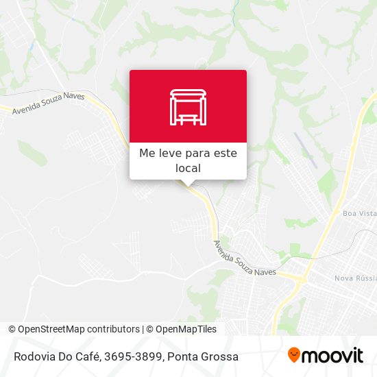 Rodovia Do Café, 3695-3899 mapa