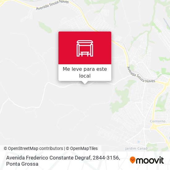 Avenida Frederico Constante Degraf, 2844-3156 mapa