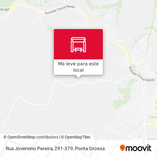 Rua Joversino Pereira, 291-379 mapa