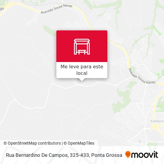 Rua Bernardino De Campos, 325-433 mapa