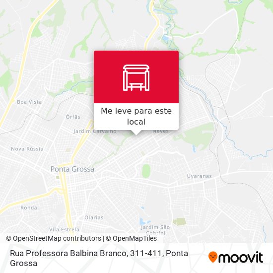 Rua Professora Balbina Branco, 311-411 mapa
