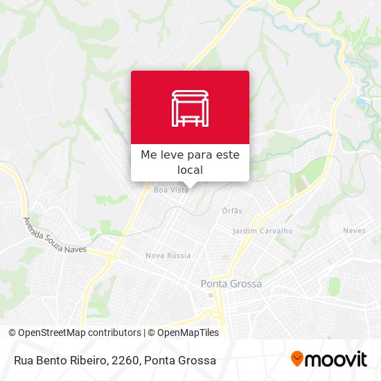 Rua Bento Ribeiro, 2260 mapa