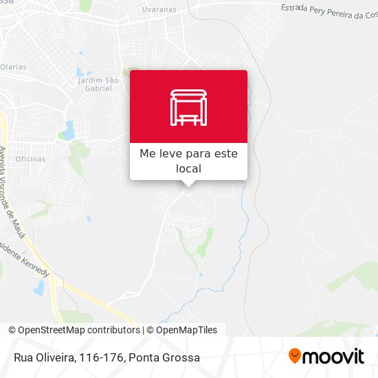 Rua Oliveira, 116-176 mapa