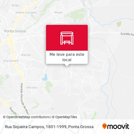 Rua Siqueira Campos, 1801-1999 mapa