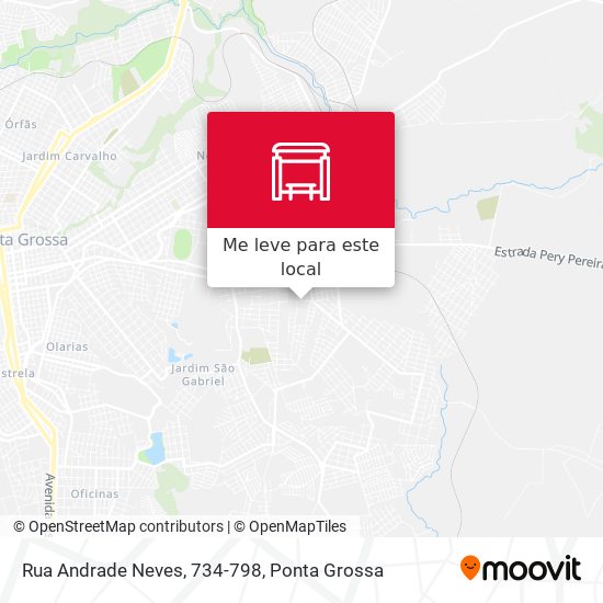 Rua Andrade Neves, 734-798 mapa