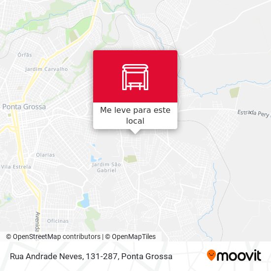 Rua Andrade Neves, 131-287 mapa