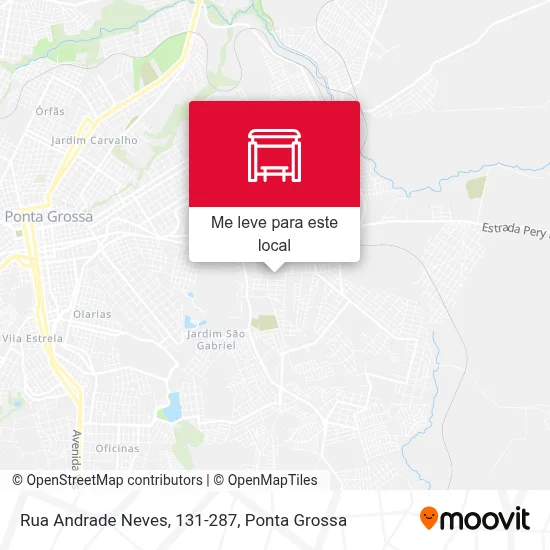 Rua Andrade Neves, 131-287 mapa