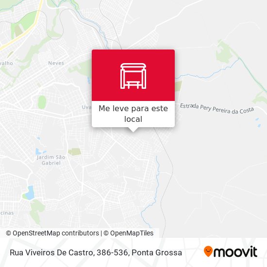 Rua Viveiros De Castro, 386-536 mapa