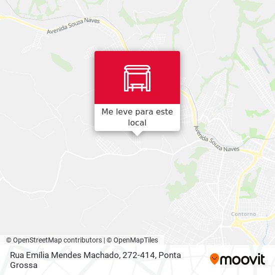 Rua Emília Mendes Machado, 272-414 mapa