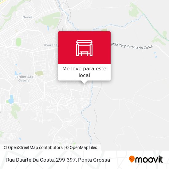 Rua Duarte Da Costa, 299-397 mapa