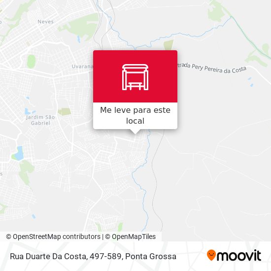 Rua Duarte Da Costa, 497-589 mapa