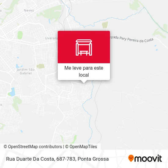 Rua Duarte Da Costa, 687-783 mapa