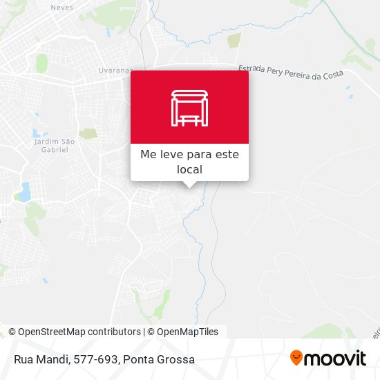 Rua Mandi, 577-693 mapa