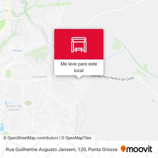 Rua Guilherme Augusto Jansem, 120 mapa