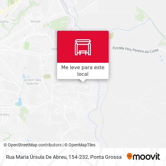 Rua Maria Úrsula De Abreu, 154-232 mapa