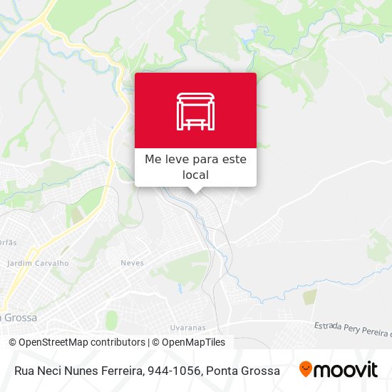 Rua Neci Nunes Ferreira, 944-1056 mapa