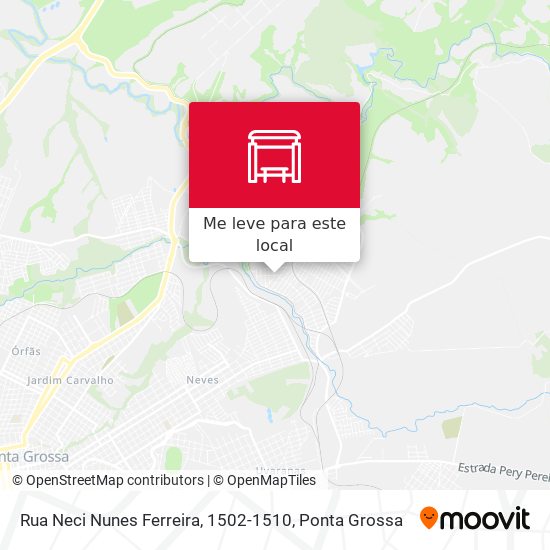 Rua Neci Nunes Ferreira, 1502-1510 mapa