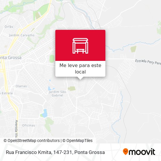 Rua Francisco Kmita, 147-231 mapa