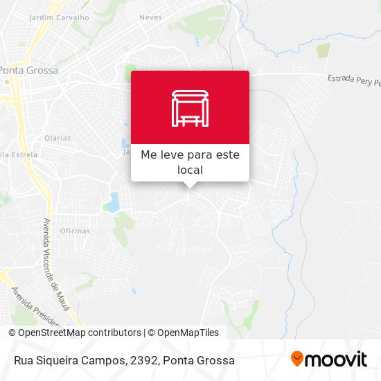 Rua Siqueira Campos, 2392 mapa