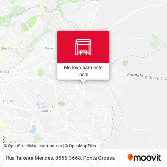 Rua Teixeira Mendes, 3556-3668 mapa