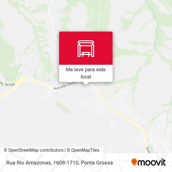 Rua Rio Amazonas, 1608-1710 mapa