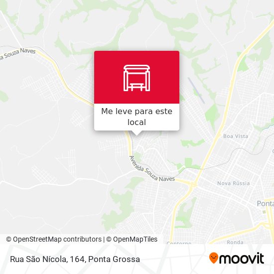 Rua São Nícola, 164 mapa