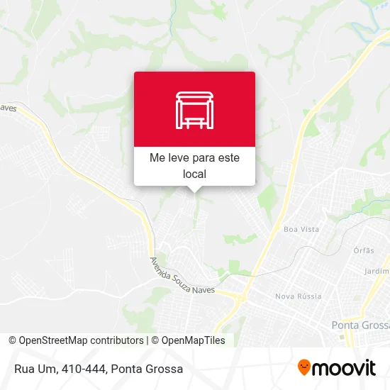 Rua Um, 410-444 mapa
