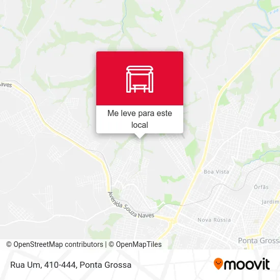 Rua Um, 410-444 mapa