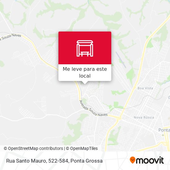 Rua Santo Mauro, 522-584 mapa