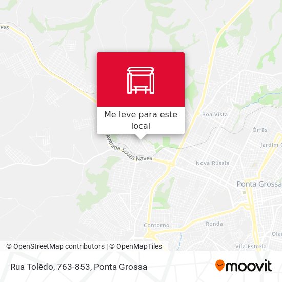 Rua Tolêdo, 763-853 mapa