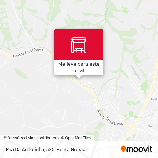 Rua Da Andorinha, 525 mapa