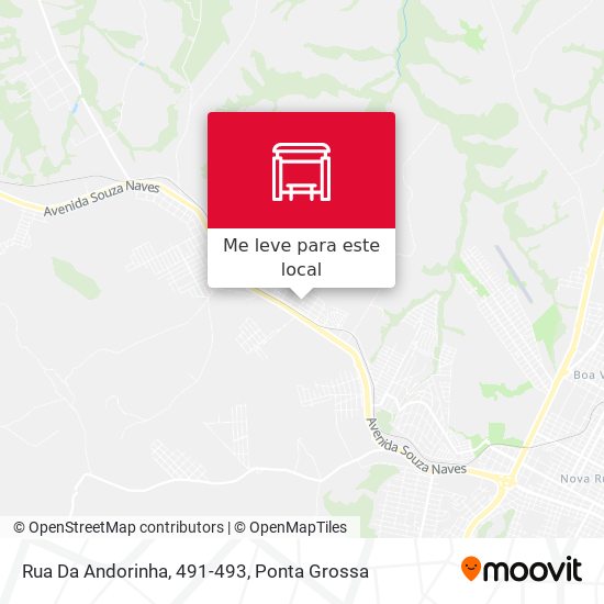 Rua Da Andorinha, 491-493 mapa