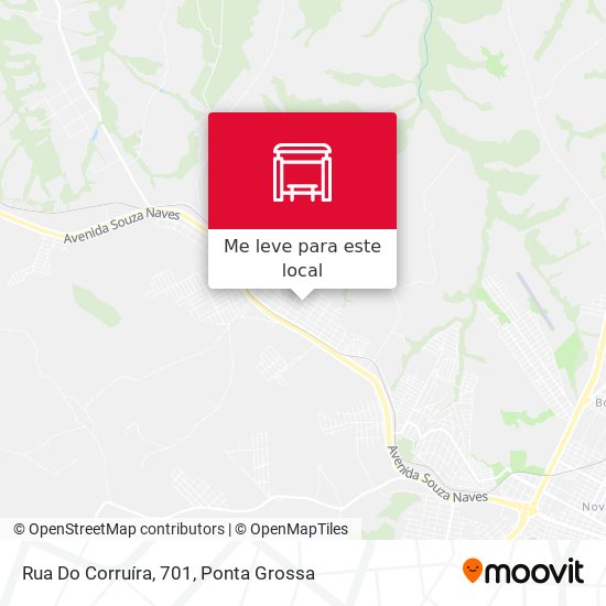 Rua Do Corruíra, 701 mapa