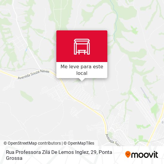 Rua Professora Zilá De Lemos Inglez, 29 mapa