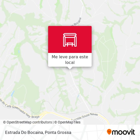 Estrada Do Bocaina mapa